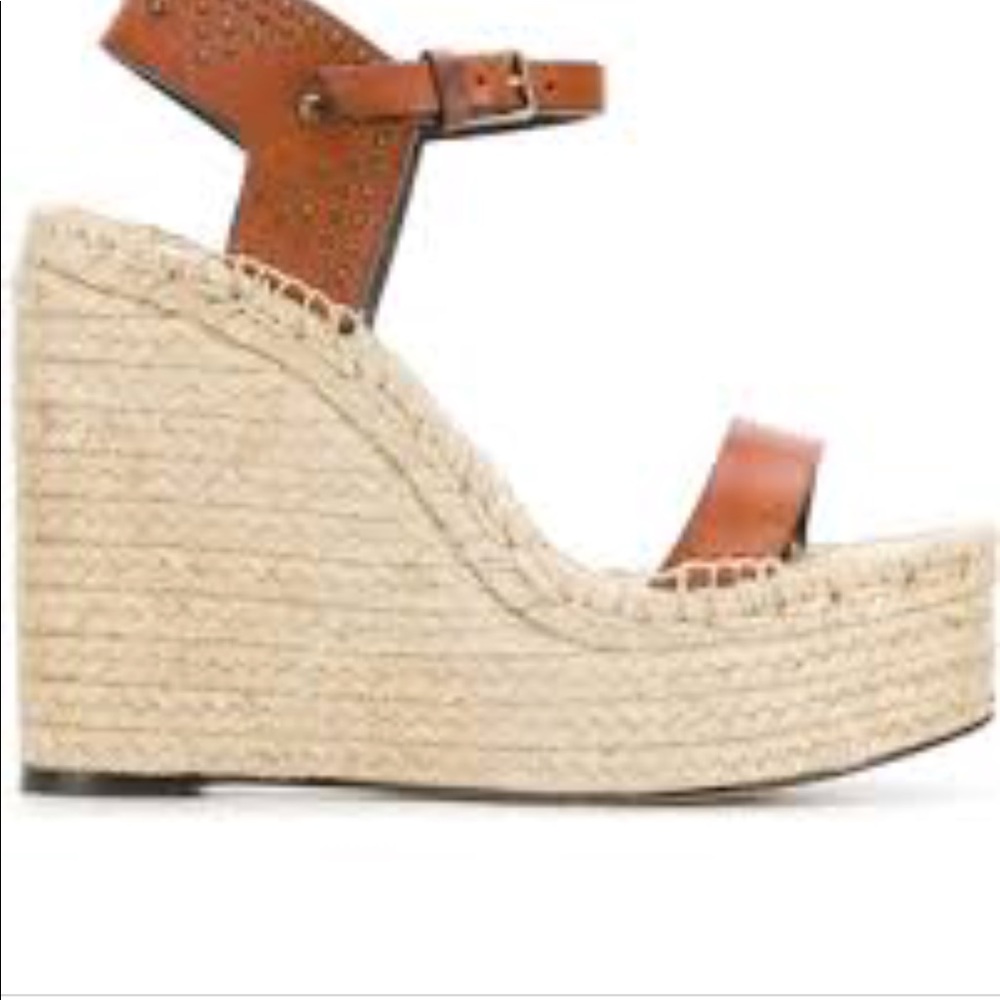 $895 Saint Laurent espadrille sandals size 39 worn once - Picture 7 of 7